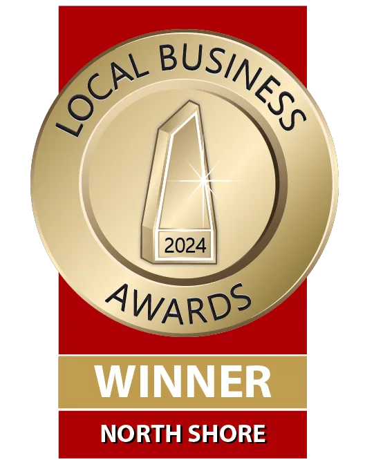2024 Local Business Awards Winner, North Shore