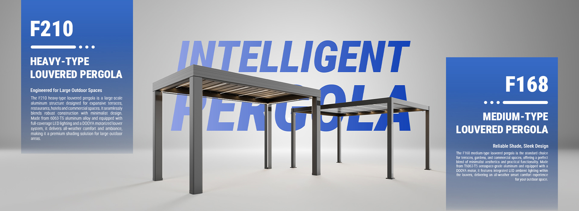 Aluminum Bioclimate Pergola