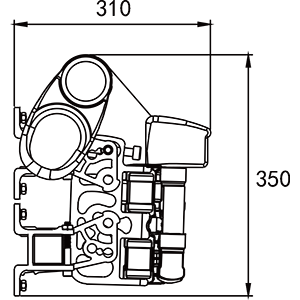 FE Double Layer Arm Awning