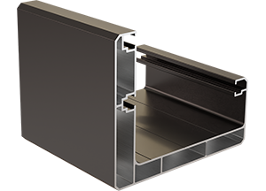 Retractable Roof T1200 Gutter