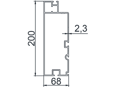 Flex Side beam profile