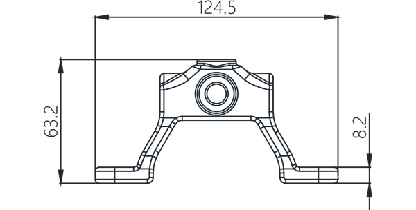 Window Awning C102 Mounting Bracket
