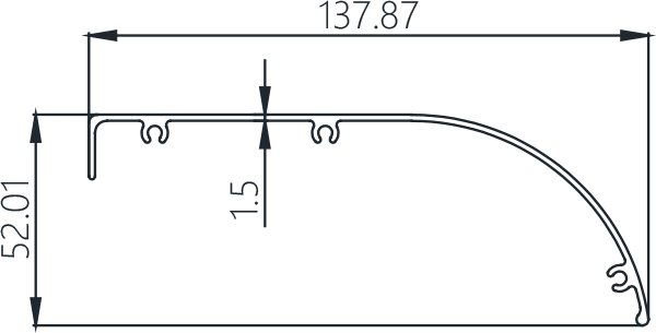 Window Awning C104 Box Cover