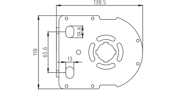 Window Awning C104 Side Panel