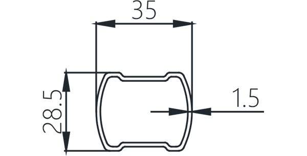 Window Awning C104 Swing Arm
